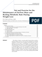 The Role of Diet and Exercise For The Maintenance of FFM An RMR During Weight Loss PDF