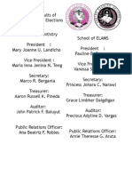 2015 College Council Results