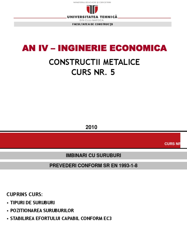 Prezentarea Facultății De Imbunătățiri Funciare și Ingineria Mediului