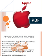 SOWT Analysis of Apple Technologies
