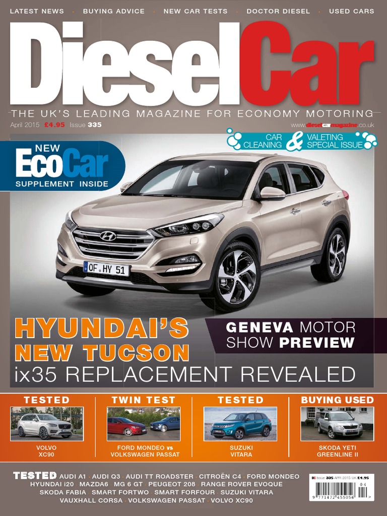Diesel Car - April 2015 UK, PDF, Vehicle Technology