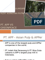 APP vs Greenpeace: Conflict Over Deforestation and Sustainability