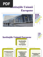 Seminar 2. Institutiile Uniunii Europene