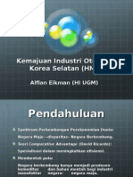 Kemajuan Industri Otomobil Korea Selatan