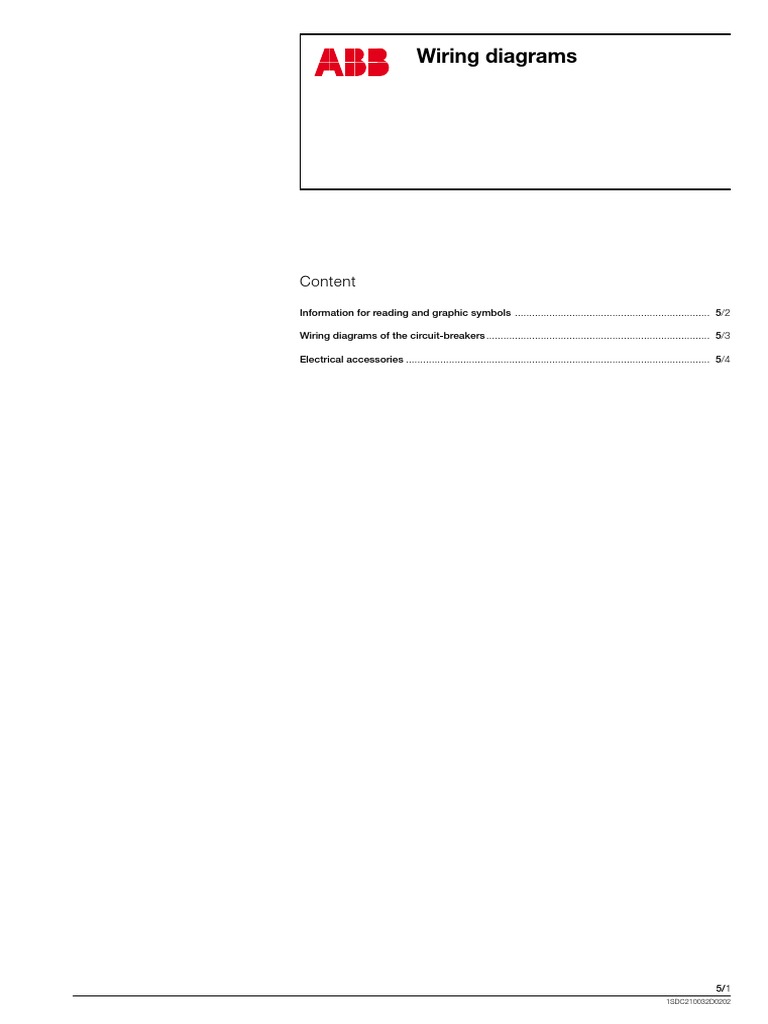 Abb Wiring Diagram - 88 Wiring Diagram