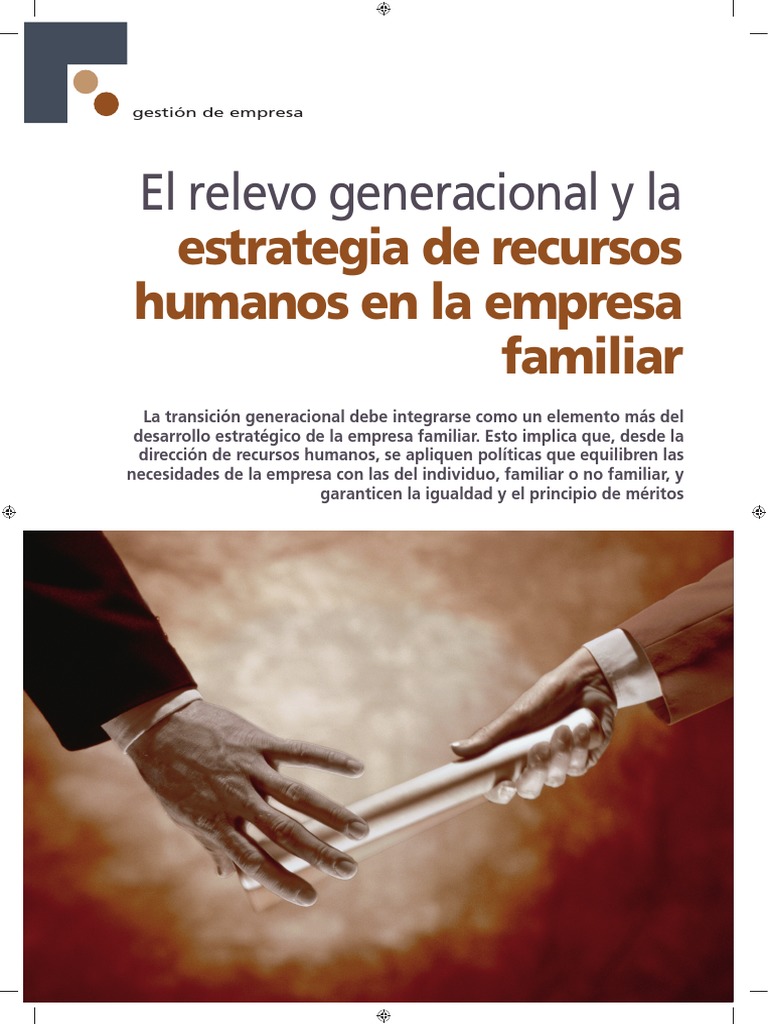 Relevo Generacional en Empresas Familiares | PDF | Recursos humanos ...