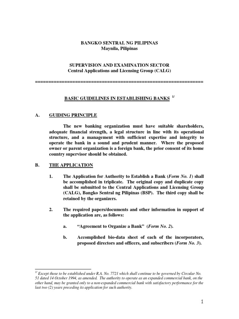 Guidelines For Banks | PDF | Board Of Directors | Banks