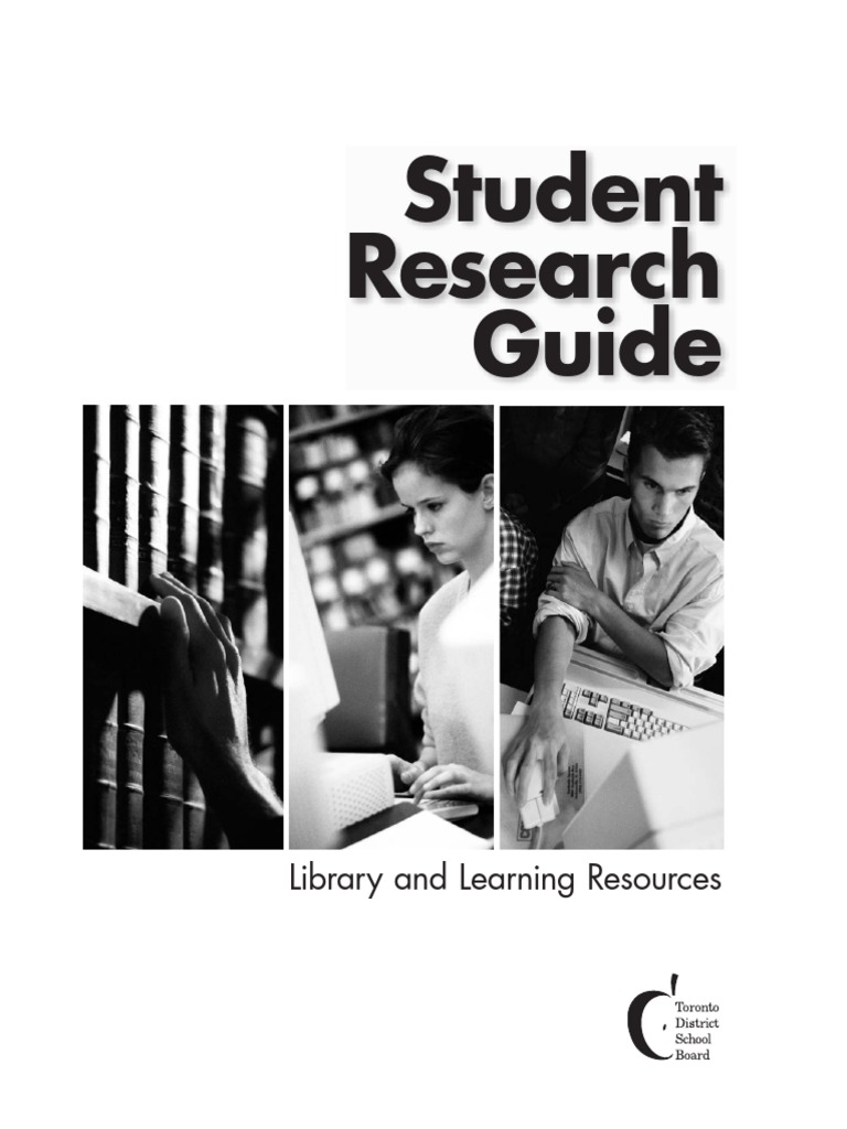 Studentresearchguide 2003 | PDF