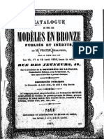 Fratin Catalogue Vente Bronzes 1850