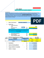 Project Profile On Children Garments