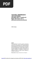 Televisão,Modernidade e Vida Cotidiana