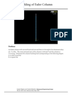 16 Guided-Buckling of Euler Column