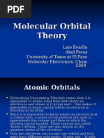 Molecular Orbital Theory