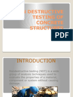 Non Destructive Testing of Concrete Structures
