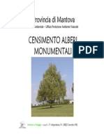 Presentazione alberi monumentali Provincia di Mantovaa