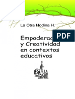 Empoderacion y Creatividad en Contextos Educativos