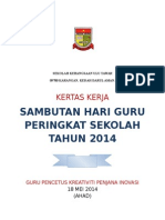 Kertas Kerja Hari Guru 2014