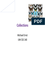 Collections: Michael Ernst Uw Cse 140