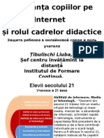 Siguranta Copiilor Pe Internet - Last - Tipar