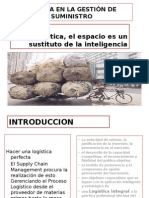 Logistica en Las Cadenas de Suministro