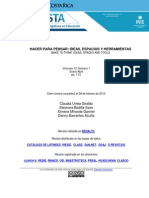 Hacer para Pensar Ideas Espacio Herramientas Urrea Badilla Miranda Barrantes