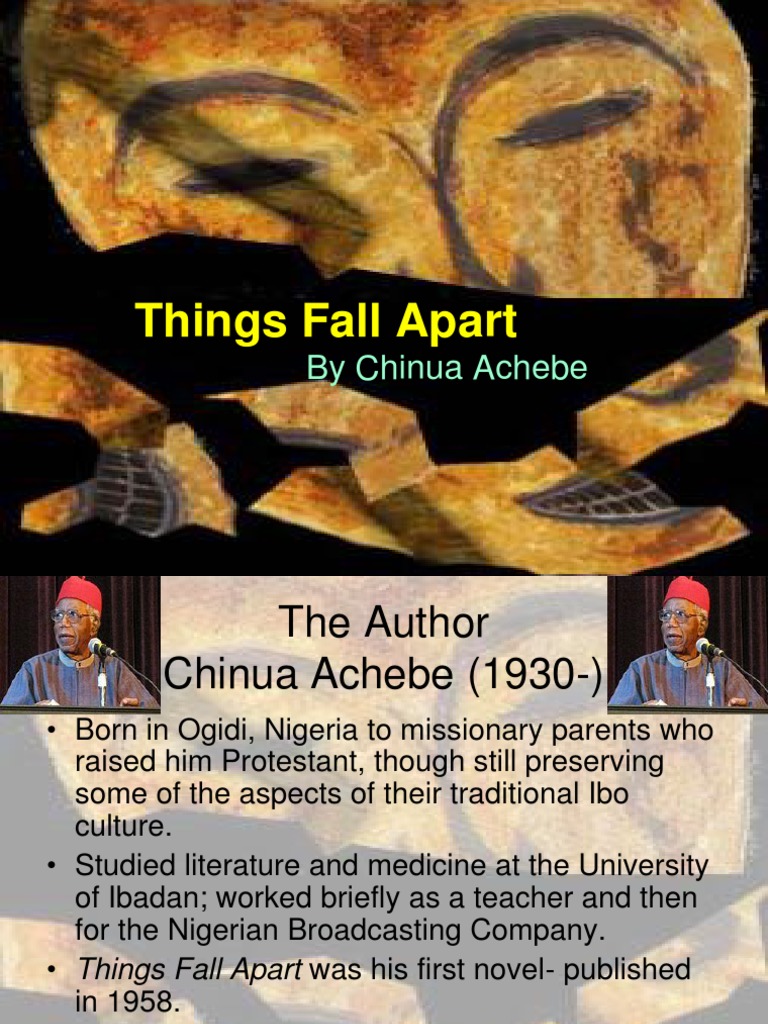Things Fall Apart Novel Review PDF Igbo People