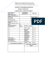 Measure servo motor response