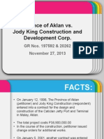 Aklan Vs Jody King REPORT