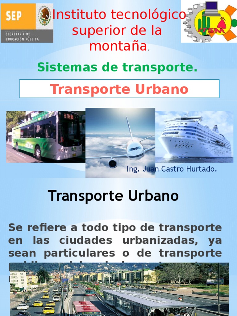 Transporte Urbano Sistemas de Transporte | PDF | Transporte público | Taxi