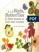 Birds Butterflies and Mini Beasts to Knit and Crochet