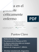 Diarrea en El Paciente Críticamente Enfermo