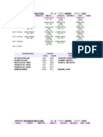 Horarios Utp 2015