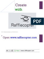 How Use Rafflecopter