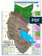 Mapa de imagen satelital del departamento de Puno