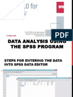 12 Data Analysis Using The SPSS Program