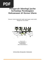 Download Pengaruh Ideologi Juche Terhadap Pembagian Kekuasaan Di Korea Utara by rahaspeaks SN25951899 doc pdf