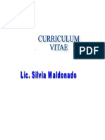 Curriculum Vitae Completo Profesora Educación Física Natación