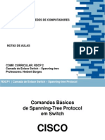 Aula Spanning Tree Protocol Switch Cisco