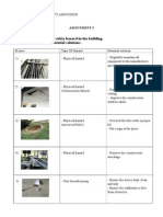 Questions: 1-Identify 10 Safety Hazard in The Building. 2-Identify Potential Solutions