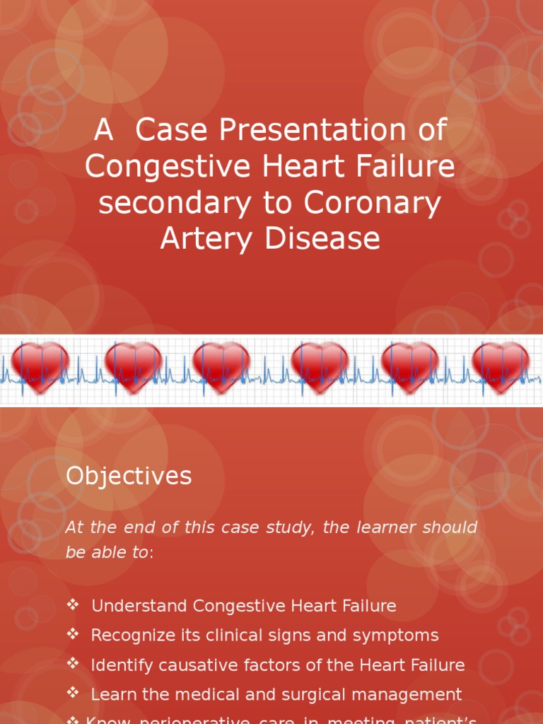 heart disease case study examples