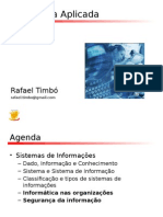 Sistemas de Informações - Parte 2