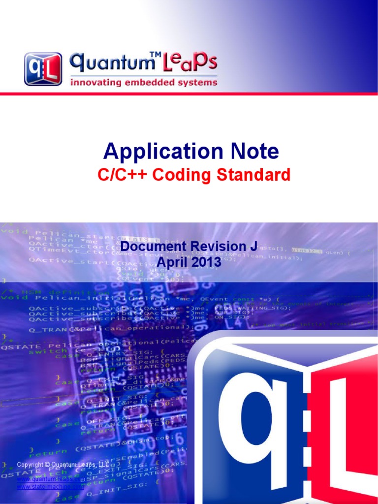 An QL Coding Standards | PDF | C (Programming Language) | C++