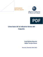 Línea Base de La Industria Láctea Del Caquetá Pastos y Forrajes PDF