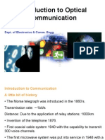 Introduction To Optical Communication