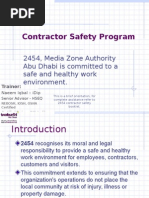 Contractor Safety Program