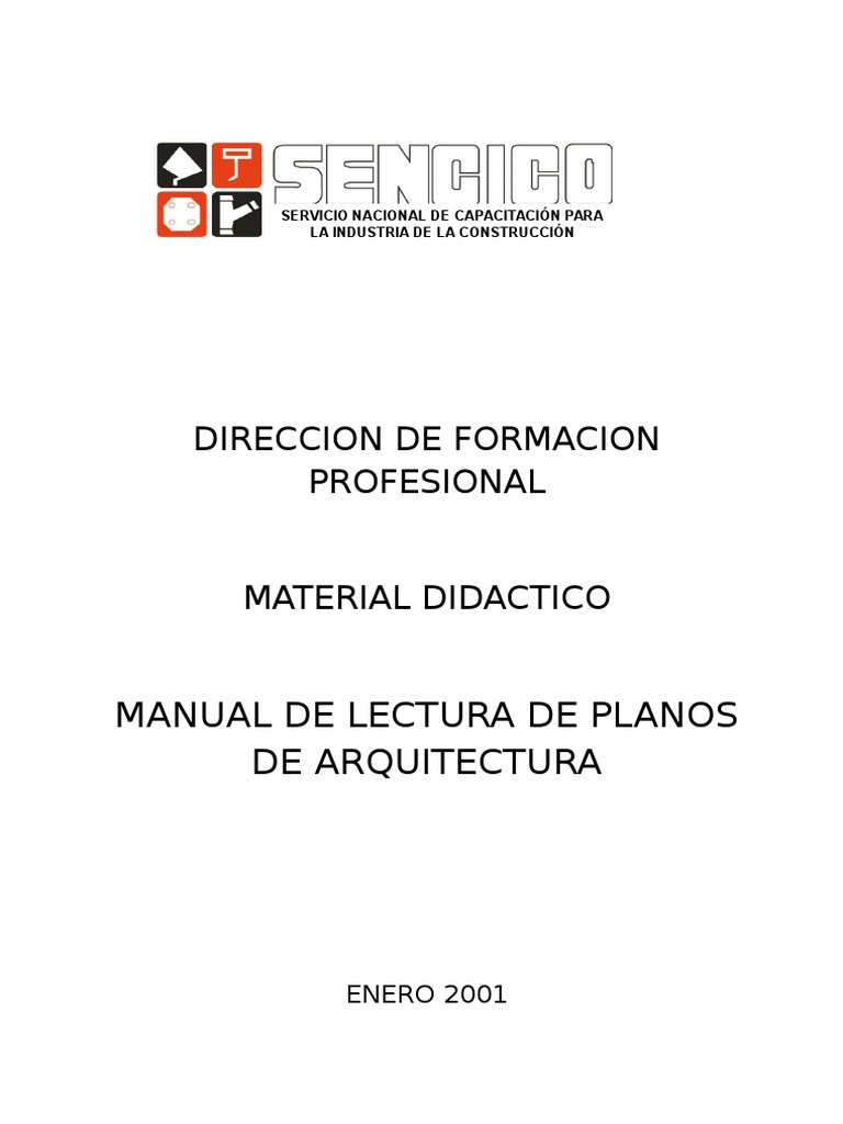 Manual de Lectura de Planos Arquitectónicos | PDF
