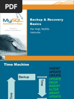 Backup and Recovery Basics Presentation