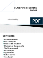 Fire Fighting Robot