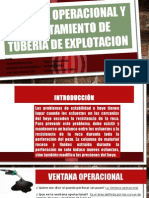 Ventana Operacional y Asiento de Tubería de Explotación