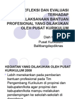 Refleksi Dan Evaluasi Terhadap